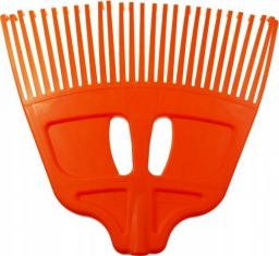 Ramp Grabie plastikowe do liści pomarańczowe nieoprawione XL RG4-P