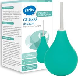 Sanity Gruszka do zaparć  z kanką nr 9 1 szt.