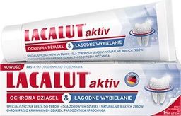 Lacalut  Pasta do zębów Aktiv ochrona dziąseł & łagodne wybielenie 75ml