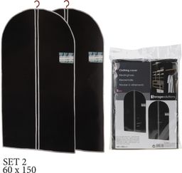 Storage Solutions Pokrowiec na ubrania garnitur 150x60cm 2 szt.