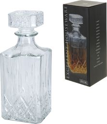 Excellent Houseware KARAFKA SZKLANA butelka do na whisky koniak brandy uniwersalny