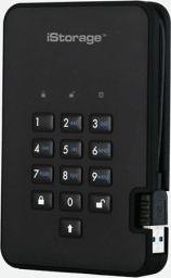 Dysk zewnętrzny HDD iStorage diskAshur2 2TB Czarny (IS-DA2-256-2000-B)