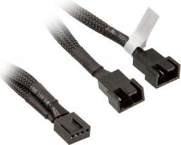 Akasa 4-pin - 4-pin x2, 0.15m, Czarny (AK-CBFA04-15)