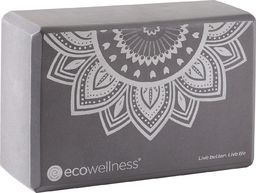 EcoWellness Kostka do jogi QB-022 szara
