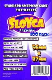 Sloyca Koszulki Standard American Premium 56x87mm(100szt)