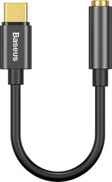 Adapter USB Baseus L54 USB-C - Jack 3.5mm Czarny (6953156297845)