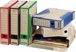 Emba Box archiwum, A4, 75mm, czarny, Emba