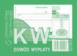 Michalczyk & Prokop Druk KW dowód wypłaty A6 wielokopia, 80kart., M&P (38K013A)