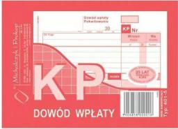 Michalczyk & Prokop Druk KP dowód wpłaty A6 wielokopia, 80kart., M&P (38K012A)