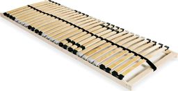 vidaXL Stelaż do łóżka z 28 listwami, drewno FSC, 7 stref, 90 x 200 cm