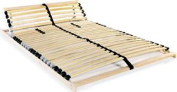 vidaXL Stelaż do łóżka z 28 listwami, drewno FSC, 7 stref, 100x200 cm