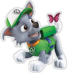 Nickelodeon Dekoracja ścienna Psi Patrol - Rocky