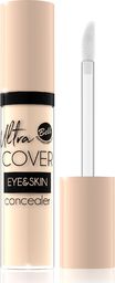 Bell Ultra Cover Eye & Skin Korektor intensywnie kryjący w płynie 02 Light Sand 5g