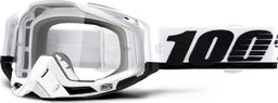 100% Gogle 100% RACECRAFT STUU (Szyba Przezroczysta Anti-Fog + 10 Zrywek) (NEW)