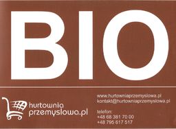 Naklejka BIO* na kosz (1007581)