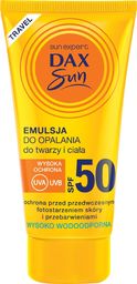 Dax Sun Emulsja do opalania do twarzy i ciała SPF 50 travel 50 ml