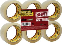 Scotch Taśma pakowa scotch heavy 50mmx66m przezroczysta 6/p