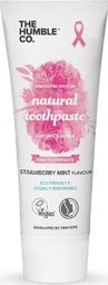 Humble Brush Pink Ribbon Edition pasta do zębów z fluorem różowa 75ml