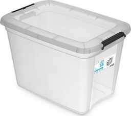 ORPLAST Pojemnik Z Klipsami 55l RobuStore 1972 Transparentny