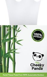 Cheeky Panda , Chusteczki kosmetyczne uniwersalne, pudełko kostka 56 szt.