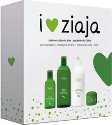 Ziaja Oliwkowy zestaw mydło 500ml+mleczko 400ml+krem 50ml+płyn micelarny 200ml