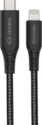 Kabel USB TerraTec USB-C - Lightning 2 m Czarny (106954)