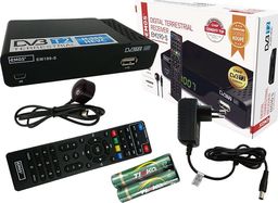 Tuner TV Emos Tuner dekoder cyfrowy TV naziemnej DVB-T/T2 HDMI
