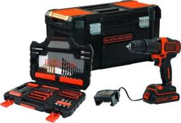 Wiertarko-wkrętarka Black&Decker BDCHD18S1KA 18 V 1 x akumulator 1.5 Ah
