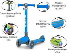 Hulajnoga Milly Mally Scooter Boogie Niebieski (3000)