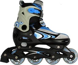 Rolki Allright MySkate z wymienną płozą regulowane niebieskie r. 29-32