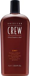 American Crew Official Supplier To Men 3-In-1 Shampoo conditioner and body wash 1000ml