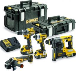Zestaw elektronarzędzi Dewalt 10-elementowy (DCK422P3-QW)