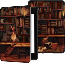 Pokrowiec Tech-Protect Graphic Kindle Paperwhite 4 Library Girl