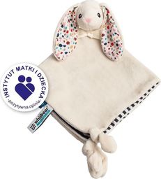 Whisbear DouDou Kocyk Przytulanka Króliczek biały