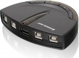 HUB USB IOGear 4x USB-B  + 2.0 (GUB431)