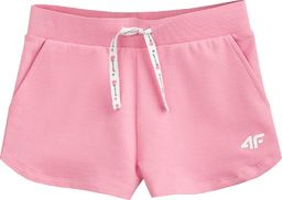 4f 4F Girl's Shorts HJL20-JSKDD001A-54S różowe 164