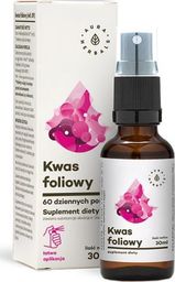 Aura Herbals Witamina B9 FORTE Kwas Foliowy aerozol 30ml