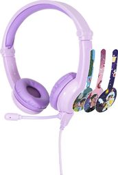 Słuchawki BuddyPhones Galaxy 3+ Fioletowe (BP-GALAXY-PURPLE)