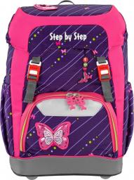 Step by Step Plecak szkolny Grade Shiny Butterfly