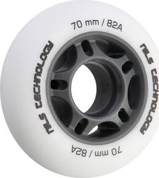 Nils Extreme PU 70x24 82A BIAŁE MATOWE KÓŁKA (4 szt.) NILS EXTREME
