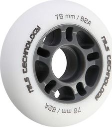 Nils Extreme PU 76x24 82A BIAŁE MATOWE KÓŁKA (4 szt.) NILS EXTREME