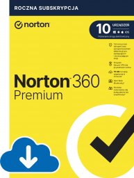 Norton 360 Premium na 10 urządzeń na 12 miesięcy  (21408237)