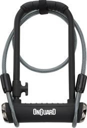OnGuard Zapięcie rowerowe ONGUARD PitBull DT X-SERIES 8005 U-LOCK - 14mm 115mm 230mm - 5 x Klucze z kodem + linka 10mm 120cm