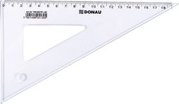 Donau Ekierka duża, 19cm, 60, transparentna