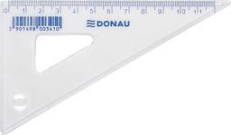 Donau Ekierka mała, 12cm, 60, transparentna