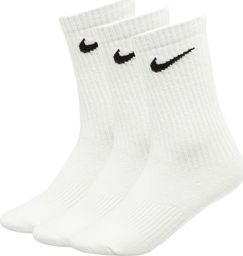 Nike Nike Everyday Lightweight Crew 3Pak skarpety wysokie 100 : Rozmiar - 39 - 42
