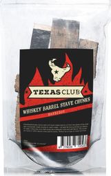 Texas Club Ąžuolinių Viskio/burbono statinių rūkymo kaladėlės 15 vnt.