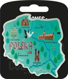 Pan Dragon Magnes Polska zielona - i love poland A