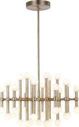 Lampa wisząca Italux Giovanna nowoczesna brązowy  (MX16009008-37A B)
