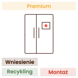  Montaż lodówki Side By Side KOMFORT